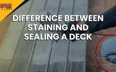 Difference Between Staining and Sealing a Deck: A Comprehensive Guide