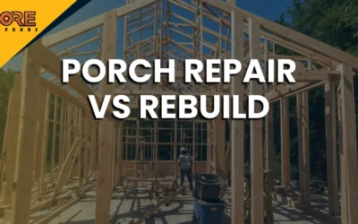 Porch Repair vs Rebuild: Making the Right Decision