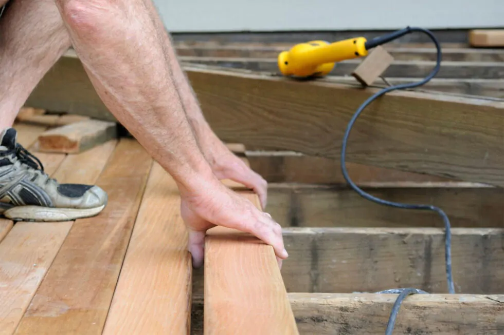 Deck Building Services in Lake Villa