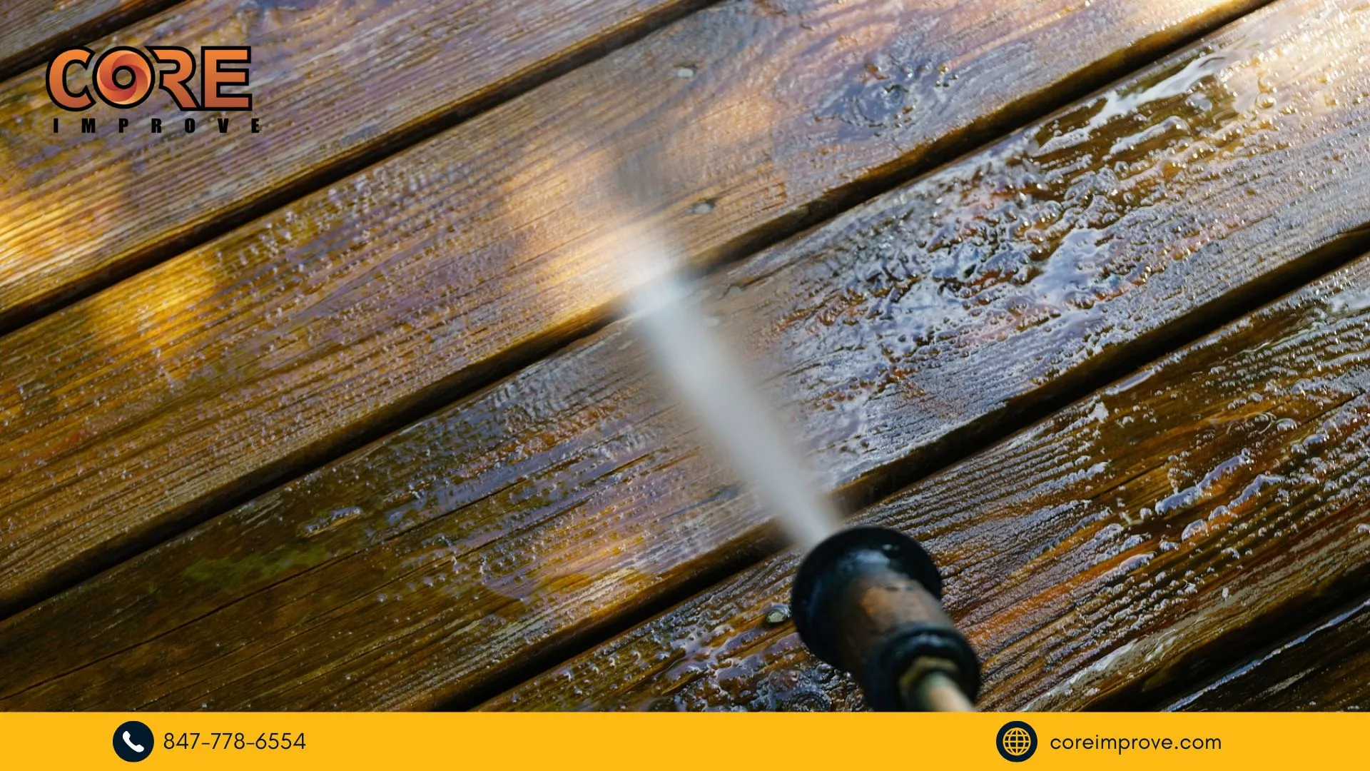 Power Wash and Seal Deck for Enhanced Durability