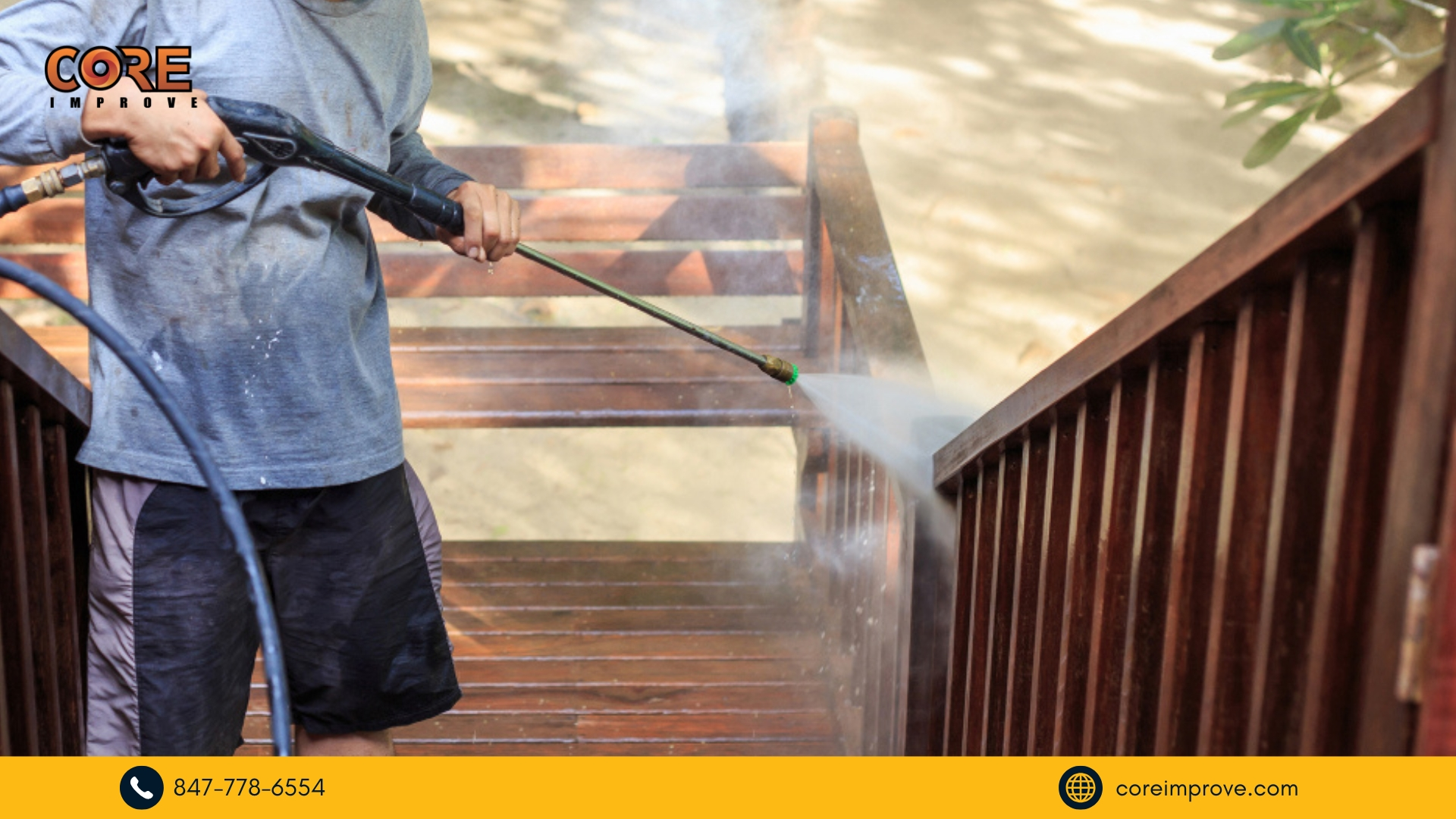Trusted Deck Cleaning Companies Near Me – Core Improve