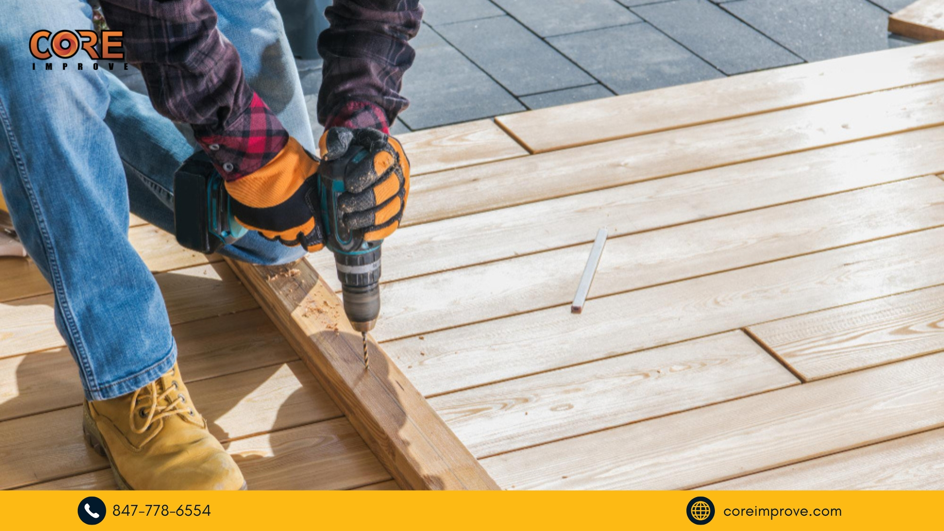 Deck Repair Near Me IL You Can Trust | Core Improve