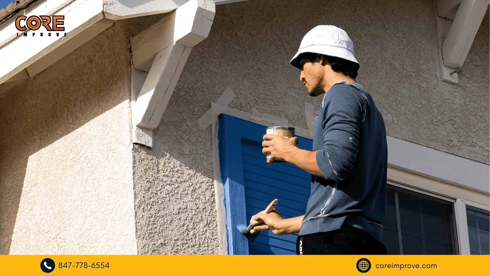 Expert Exterior House Painting Services IL | Core Improve