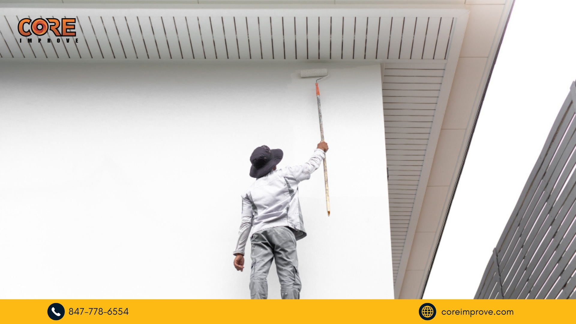 Powerful Exterior Painting Service IL | Core Improve