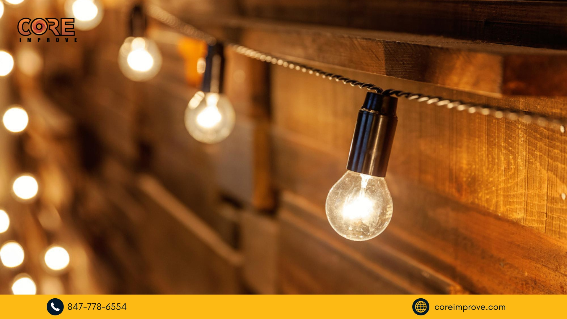 Powerful Lights Carpentry IL Services | Core Improve