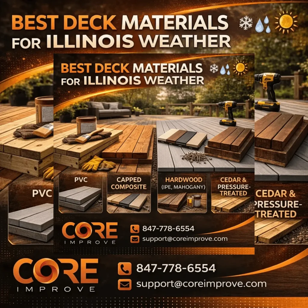 Best Deck Materials for Illinois Weather
