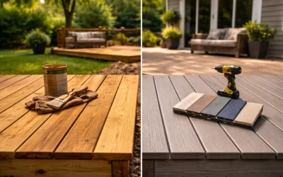 Blog Wood vs Composite Decking: Which Is Better for Illinois Homes?