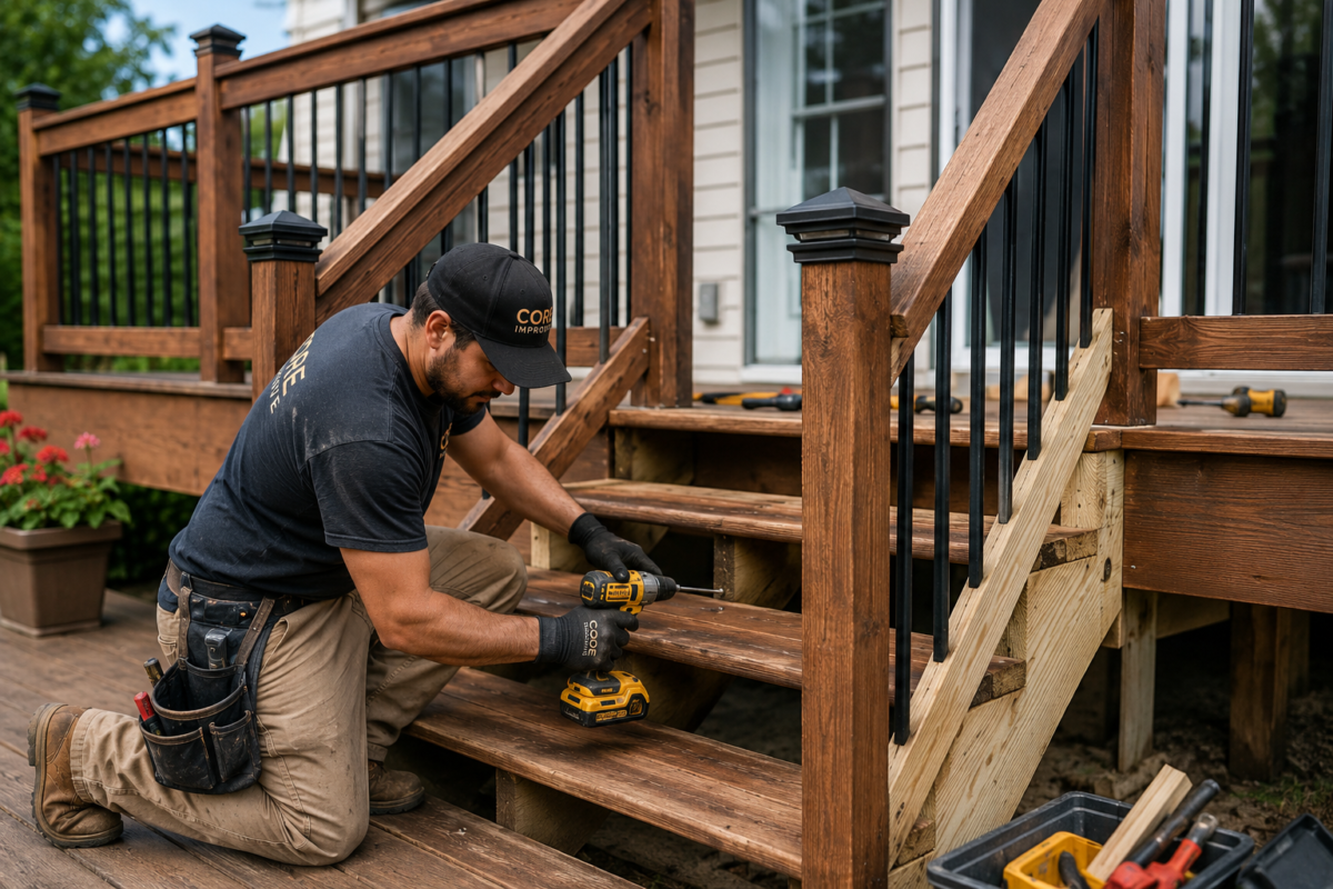 Deck Staining & Deck Repair